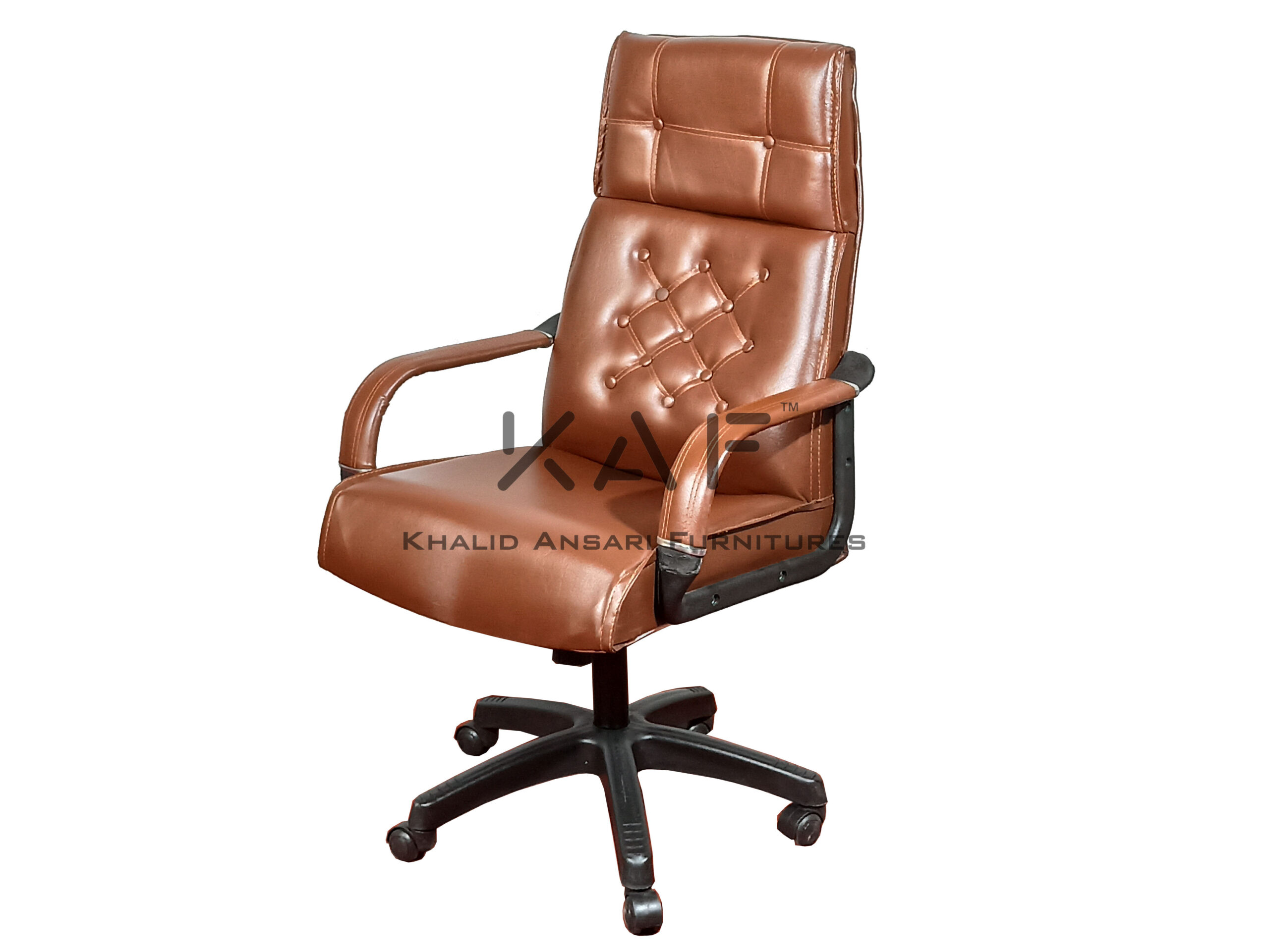 Ergonomic Office Chair City - Brown