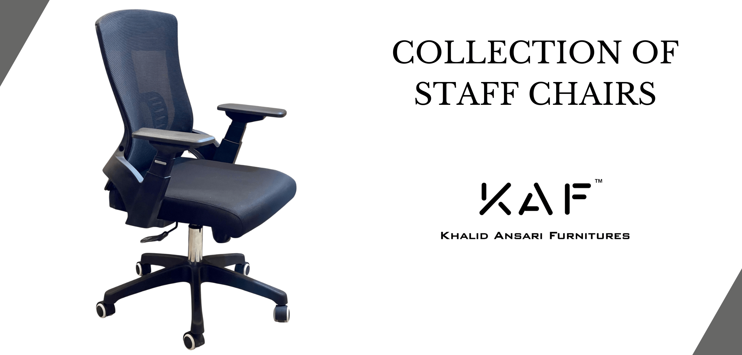 Ergonomic staff chair for offices